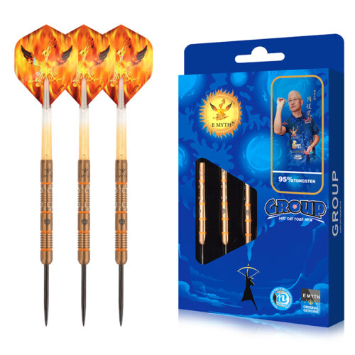 E MYTH IVAN STEEL 21.5g 22g 23g 24g 25g 26g 28g 95%Tungsten Dart Set