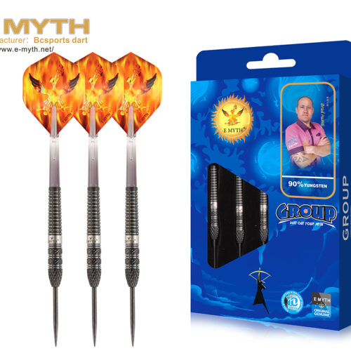 E MYTH BRAD HAMILL STEEL 21g 22g 23g 24g 25g 26g 28g 90%Tungsten Dart Set