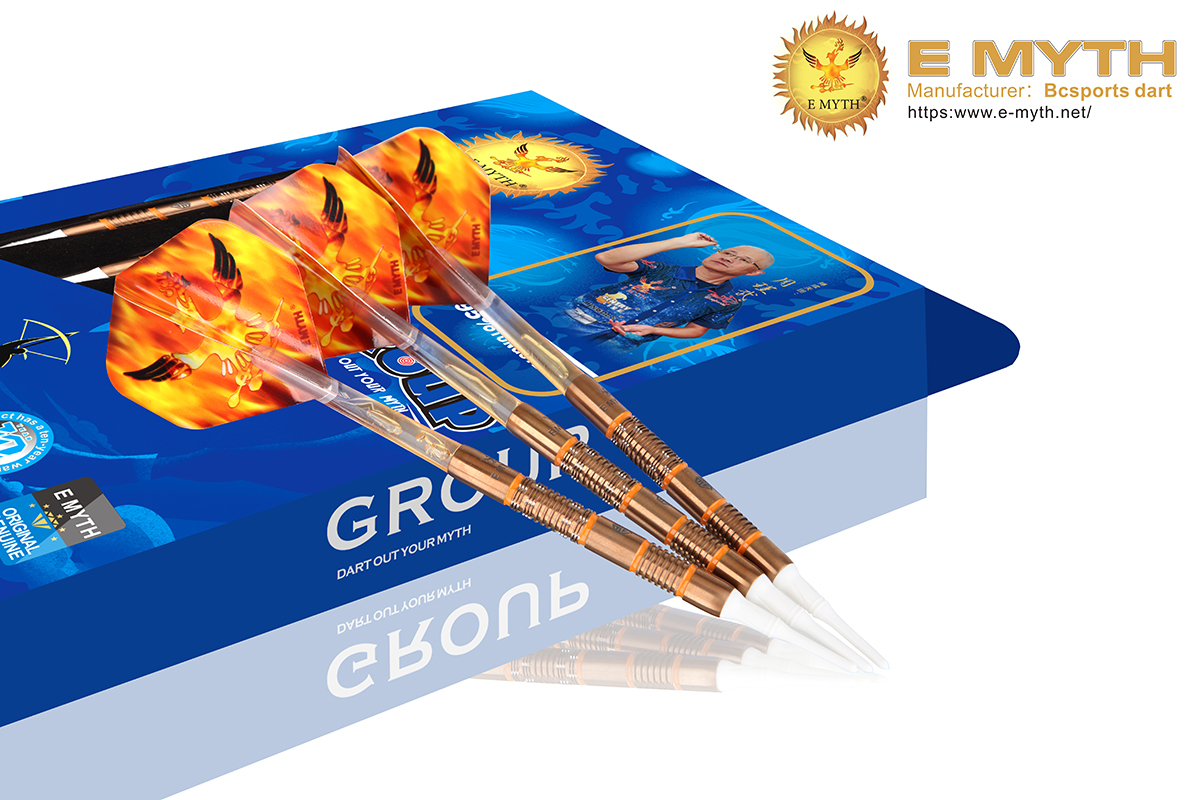 E MYTH IVAN SOFT 18g 20g 21.5g 95%Tungsten Dart Set - Image 5