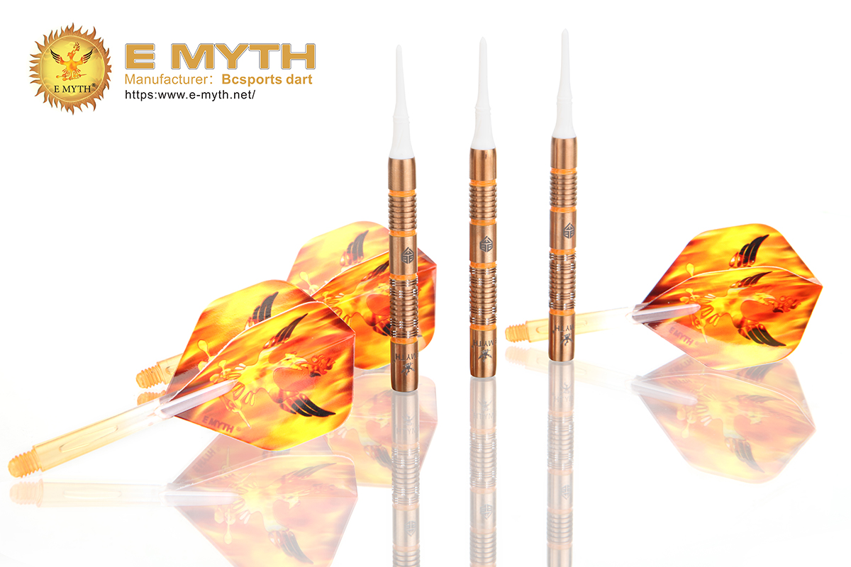 E MYTH IVAN SOFT 18g 20g 21.5g 95%Tungsten Dart Set - Image 6