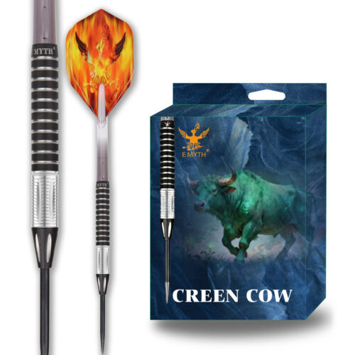 E MYTH GREEN OX STEEL 25g 90%Tungsten Dart Set