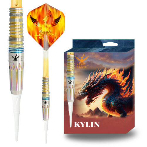 E MYTH KYLIN(SECOND GENERATION) SOFT 19g 90%Tungsten Dart Set