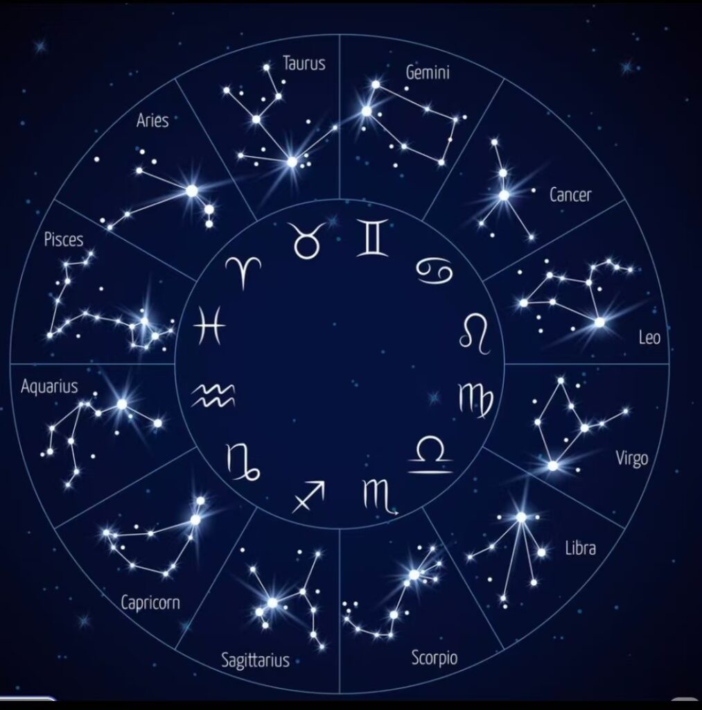 12 zodiac chart