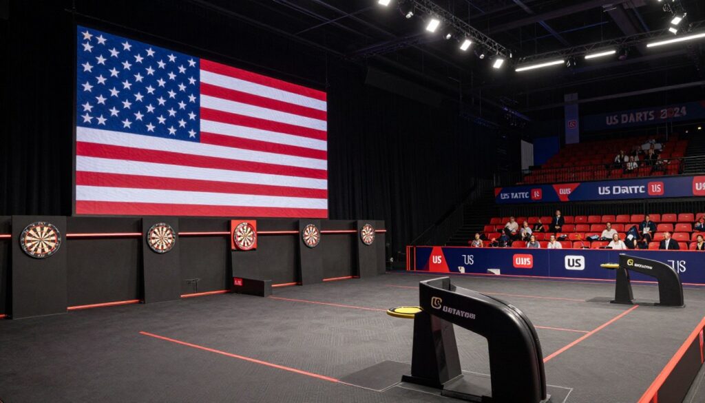 美国飞镖公开赛比赛场地
