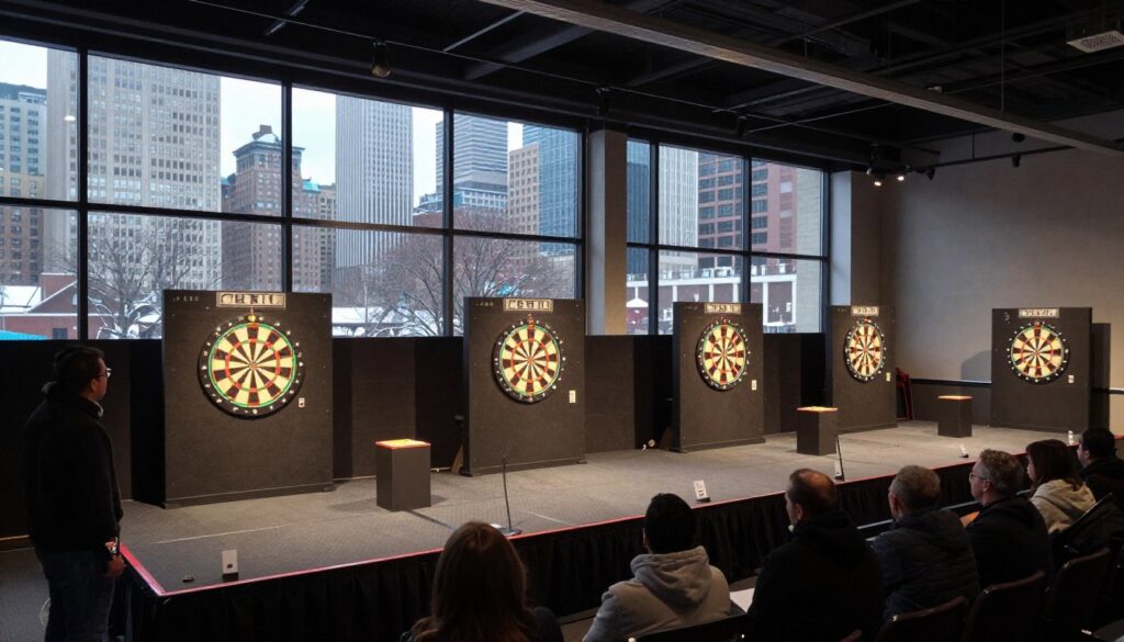 芝加哥飞镖锦标赛室内场馆