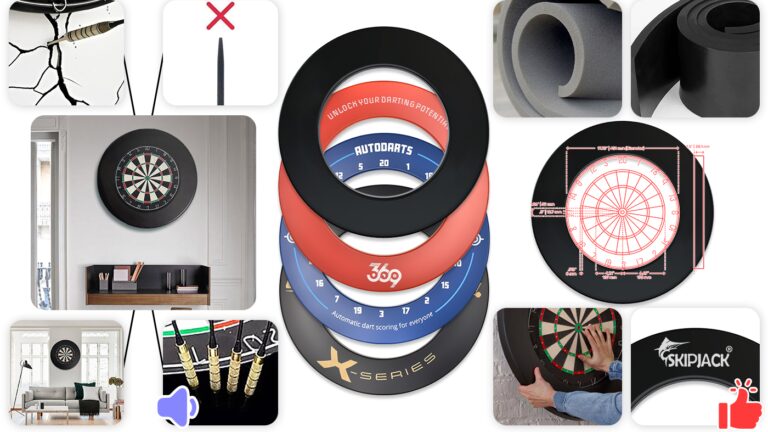 How Big Should a Dart Board Backing Be? | Safety Guide – SKIPJACK