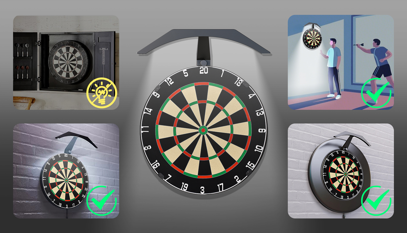 Best Dartboard Surround with Lights: Enhance Your Game