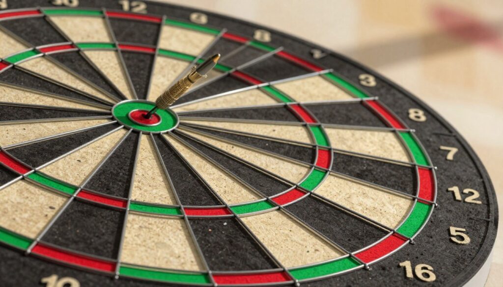 dart board sections