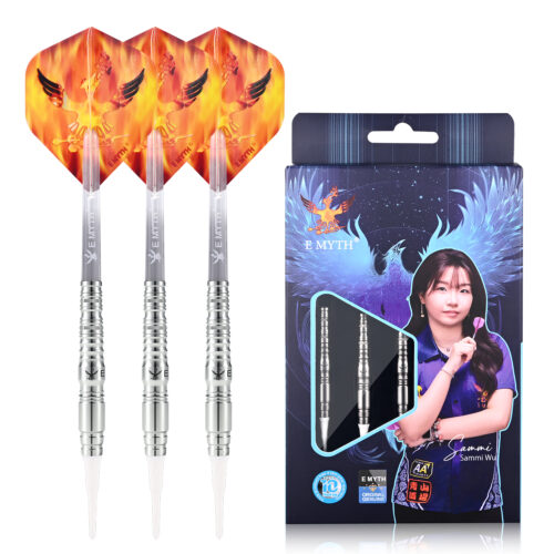E MYTH Sammi Wu  SOFT 19g 20g 90%Tungsten Dart Set