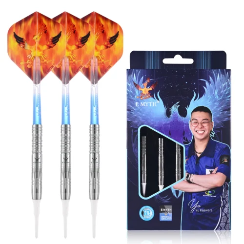 E MYTH YU KAJIWARA SOFT 17.5g 19.5g 90%Tungsten Dart Set