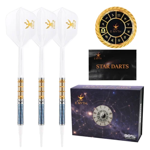 E MYTH Deng · Libra Soft Tip 90% Tungsten Darts Set